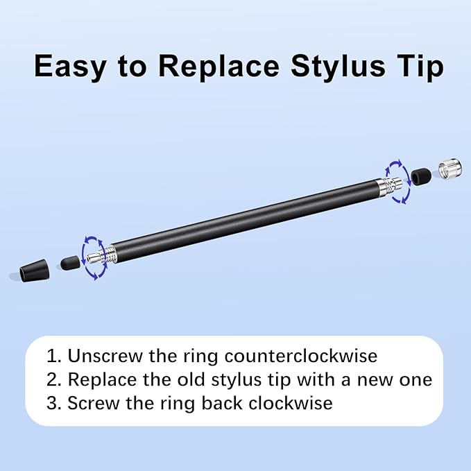 Stylus Pen for Touchscreen, ChaoQ 10pcs High Sensitivity and Precision Stylus