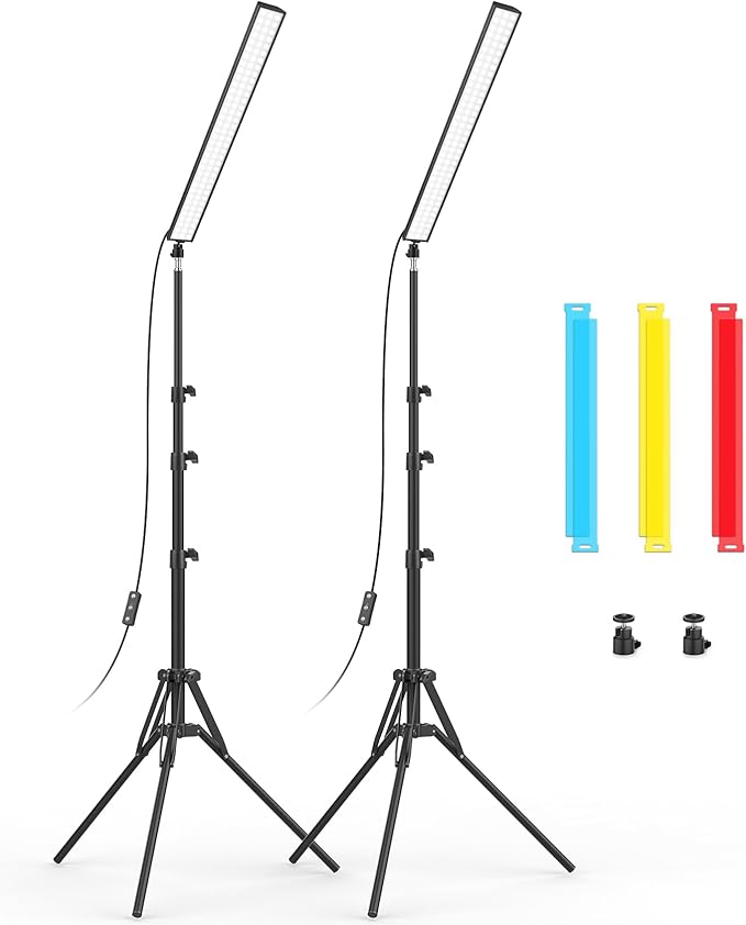 2 Pack LED Video Light Stick