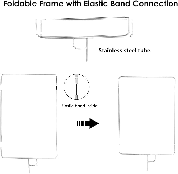 Photography Light Reflector Flag Kit, 30x35inches/75x90cm, 4-in-1
