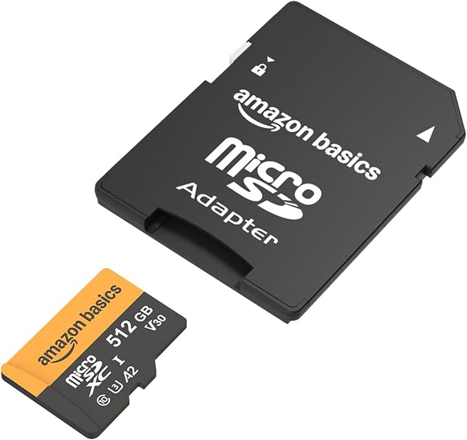Amazon Basics 512GB microSDXC Card