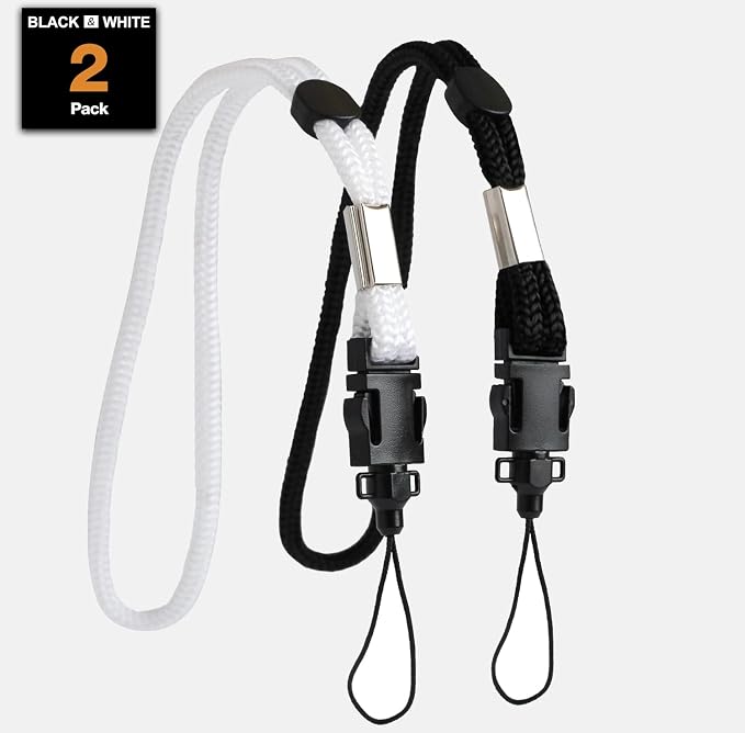 2 Pack Camera & Cell Phone Wrist Strap Adjustable