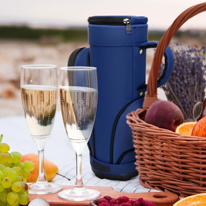 Caddydaddy Golf Bag Cooler - Gifts for Golfers, Essential Golf Accessories for Men, Premium Golf Gifts, Ideal for Keeping Drinks Cold, Versatile Picnic Chiller Cooler for On-The-Go Convenience
