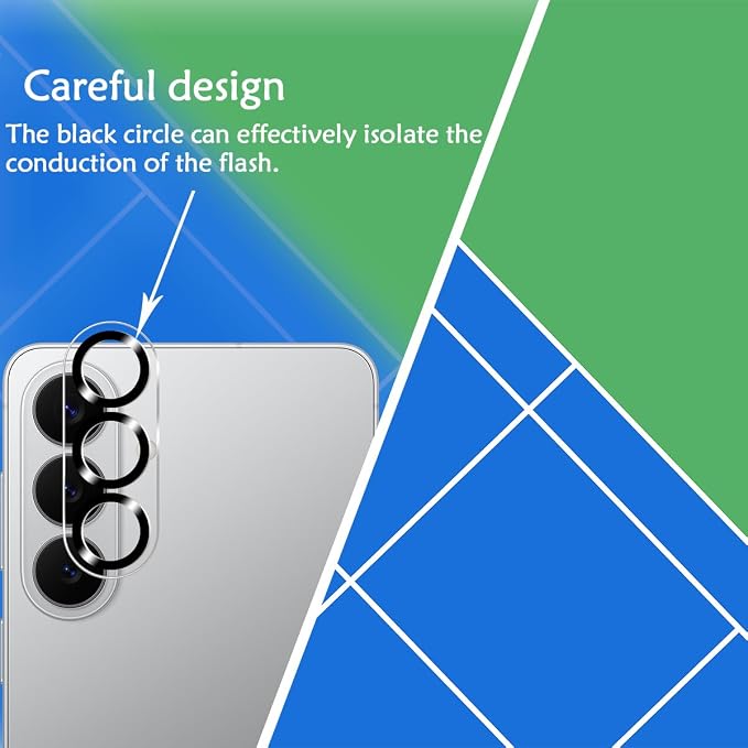 BIGFACE Galaxy S26 Plus Tempered Glass Screen Protector + Camera Lens Protector