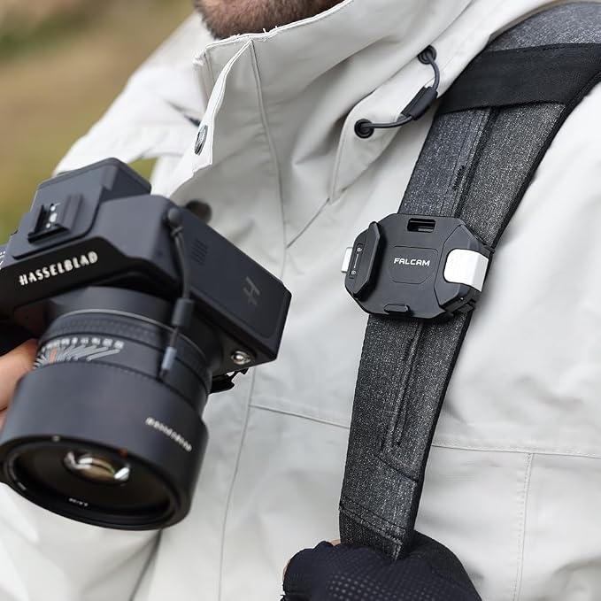 Falcam F38 Quick Release Camera Clip V2, Backpack Strap Base Mount Adapter
