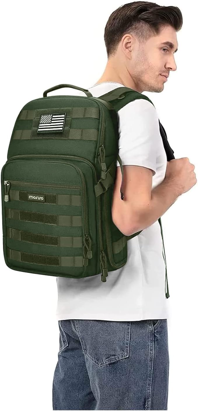 MOSISO Camera Backpack, DSLR/SLR/Mirrorless Tactical Camera Bag Case