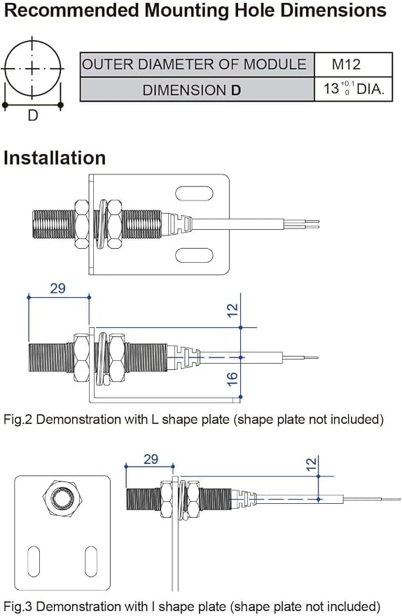 IR Circular Dot Laser Module, 1050 nm, Class 1, Industrial Laser Projector
