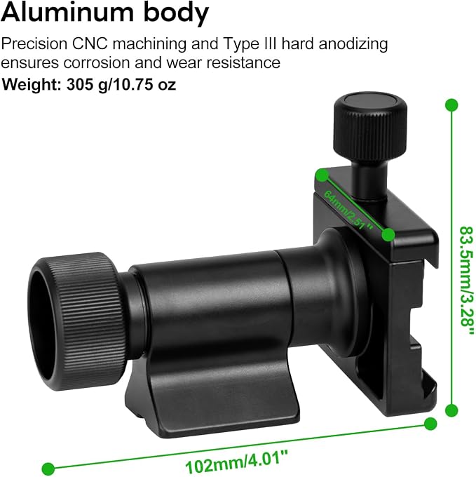 Monopod Gimbal Head with Arca-Swiss Dovetail Quick Release Plate | Rapid