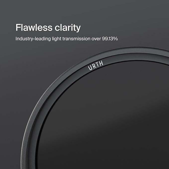 Urth 95mm UV Lens Filter — 30-Layer Nano-Coated, HD Optical Glass UV Camera