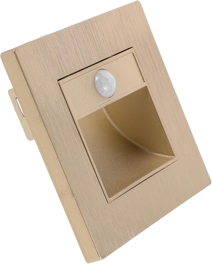 Zerodeko Smart Motion Sensor Led Step Light Recessed Indoor and Outdoor Lighting for Stairs Hallways and Aisles Automatic Activation for Enhanced Safety and Convenience