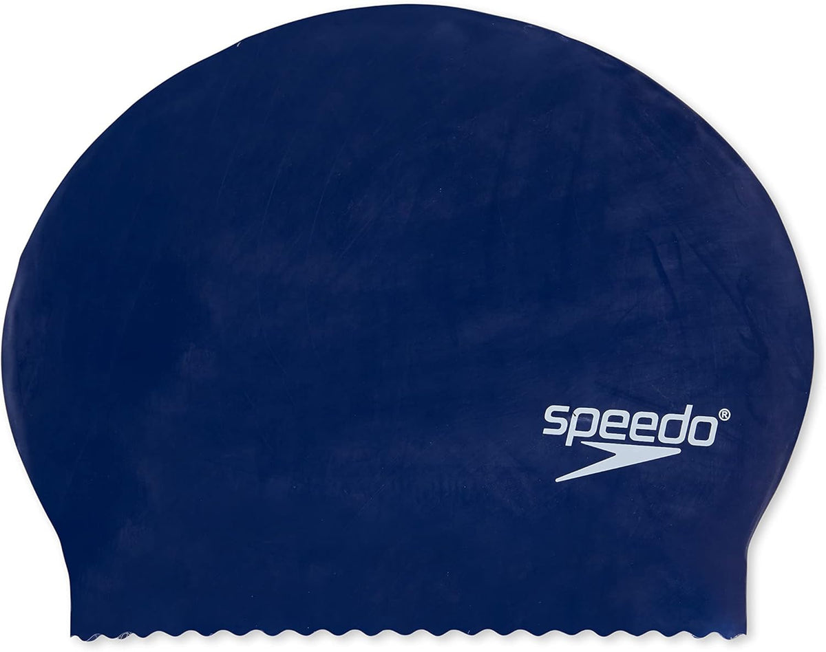 Speedo Swim Cap - Durable Latex Design for Comfortable Fit | Unisex, Ideal for All Ages