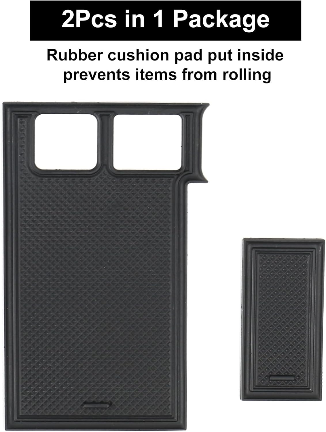 Center Console Organizer Tray Compatible with Mazda 2017-2025 CX-5 CX5 Accessories Armrest Storage Box ABS Console Insert Tray Container (Black Mat)