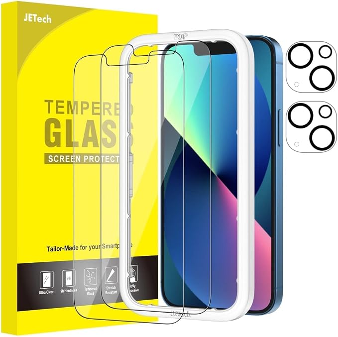 JETech Screen Protector for iPhone 13 6.1-Inch