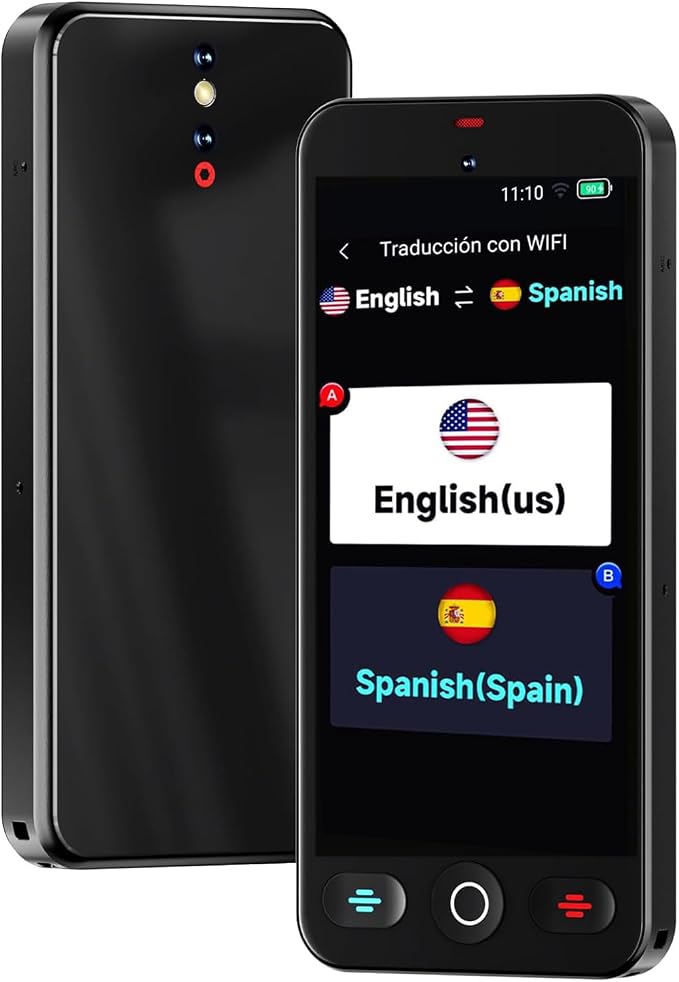 JMFONE AI Language Translator Device, No WiFi Needed, 150+ Languages Instant