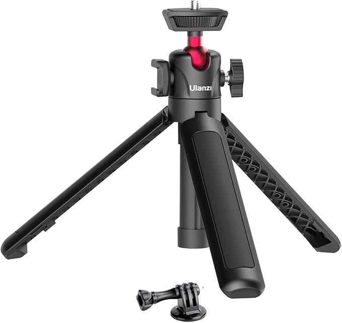 ULANZI MT-16 Extendable Mini Camera Tripod, 4 Levels Adjustment 360° Ball Head