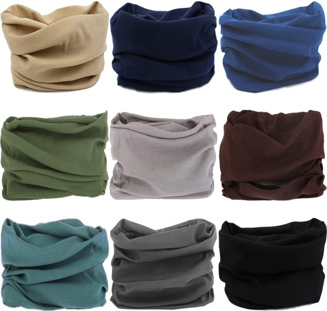 VANCROWN Headband Neck Gaiter - Versatile Face Mask & Magic Scarf for Men and Women