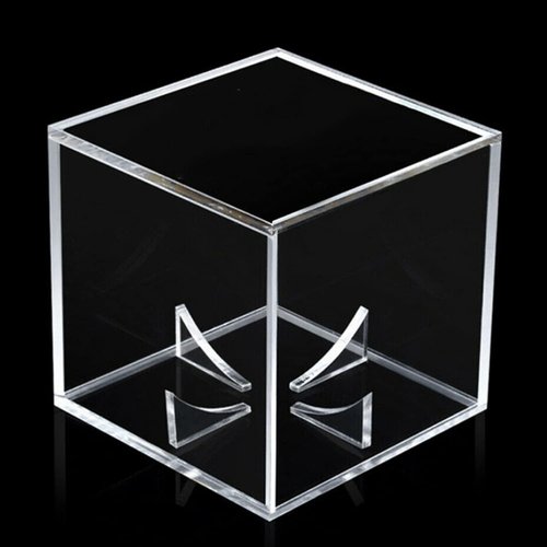 4 Pack Acrylic Baseball Display Case - UV Protected Holder for Autographed Sports Memorabilia