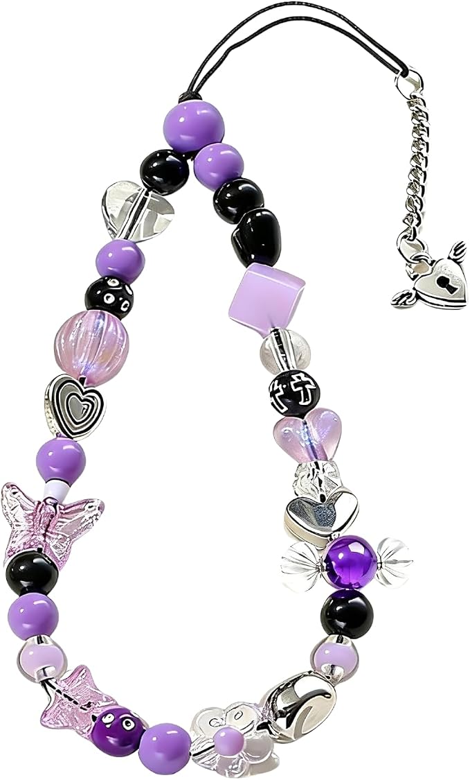 Beaded Camera Wrist Strap Cute Digital Camera Charm Lanyard, Phone Wristlet