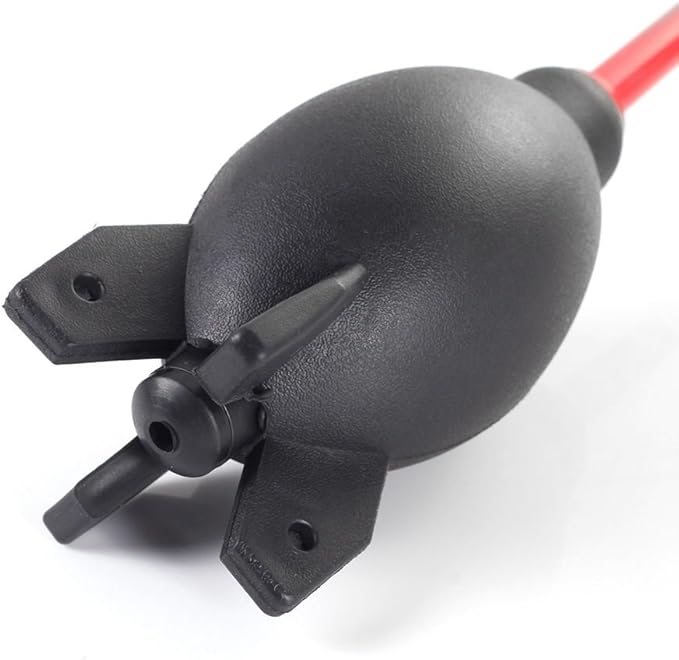 FocusFoto PRO 6.6 Inch Rubber Rocket Air Blower Duster Cleaner Dust Cleaning