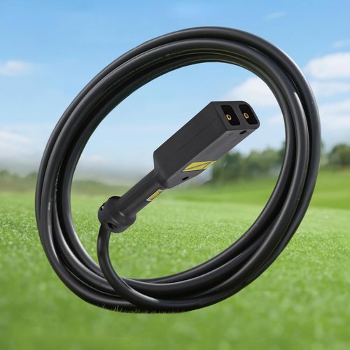 36 Volt Golf Cart Battery Charger for EZGO TXT - 1000W Waterproof Fully Automatic Trickle Charger with D-Style Plug, 36 Volt EZGO Car Charger Compatible with Lead-Acid Batteries