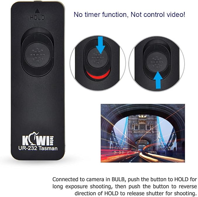 Kiwifotos Remote Control Shutter Release Cord