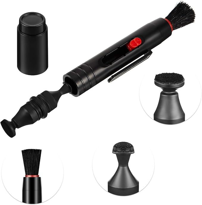 3 Pieces Multifunction Lens Cleaning Pen Brush Lens Brush