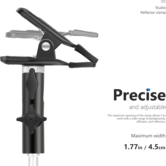NEEWER Photo Studio Heavy Duty Metal Clamp Holder