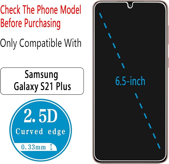 2 Pack Tempered Glass Screen Protector