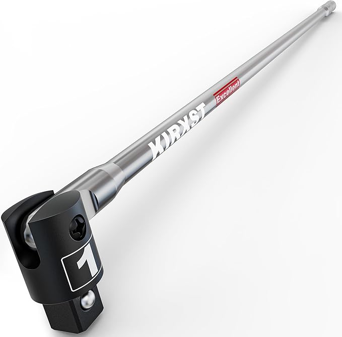 41-Inch 1” Drive Breaker Bar, Heavy Duty Extension Breaker Bar, 250° Rotatable Head, Premium Chromium Molybdenum Steel, Mechanical Work, Automobile and Motorcycle Maintenance and Repair