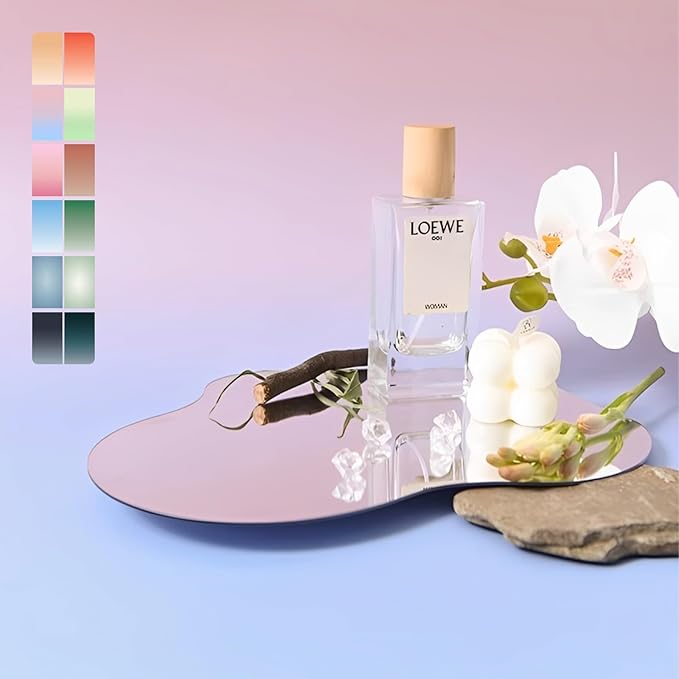BEIYANG 6PCS 12Patterns Photography Background Gradient Color Papers, Food