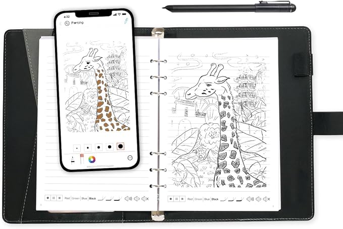 Ophaya 2 in 1 Digital Pen Smart Pen Writing Set, Includes Smartpen, Use