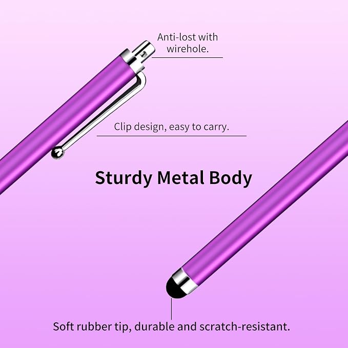 40 Pack Stylus Pen, High Precision and Sensitivity Stylus