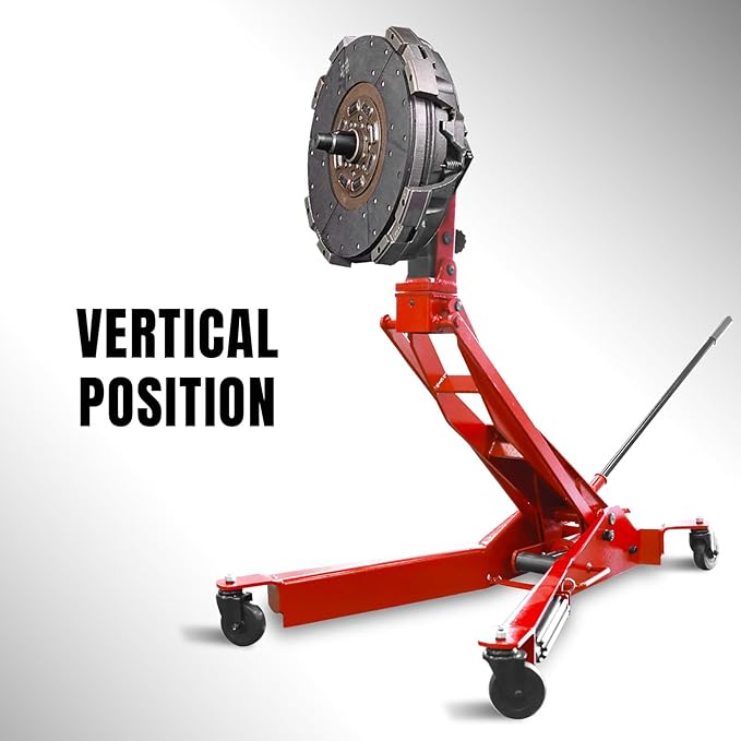 Big RED 500 lbs Truck Clutch and Flywheel Handler to Transport Heavy Duty Truck Clutches