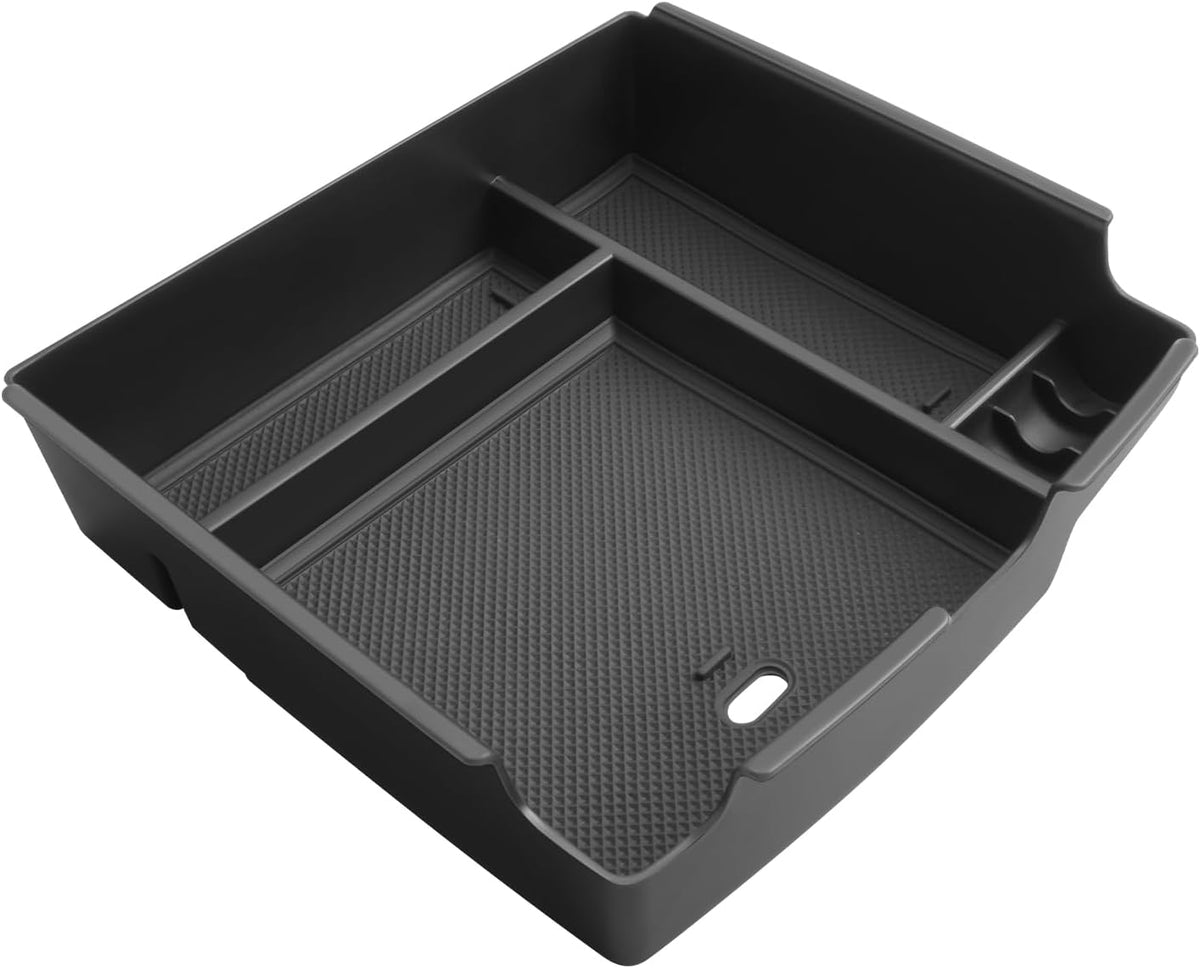 SKTU for 2025 2026 2027 Kia Carnival Center Console Organizer 2025-2027 Carnival (LX/LXS/EX/SX/SX Prestige) Console Tray Kia Carnival 2025 2026 2027 Accessories Armrest Storage Box with Coins Holder