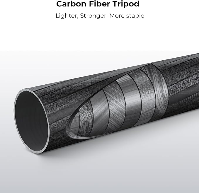 K&F CONCEPT 68" Carbon Fiber Camera Tripod, Compact Tripods