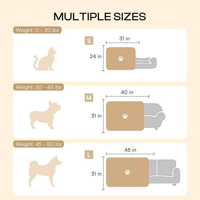 LINENLUX Cute Dog Blanket for Small Medium Dogs 6-Pack Soft Stretchy Fleece Blankets for Pet Cat Puppy Warm Wrinkle-Resistant Throw for Couch Bed Outdoor White 31x24 inch (Pack of 6)