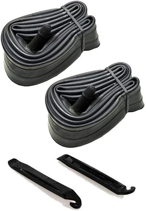 GAO 24-Inch Bike Tubes - Durable Schrader Valve MTB Inner Tubes with 2 Tire Levers | 24x1.75/1.95/2.10/2.125