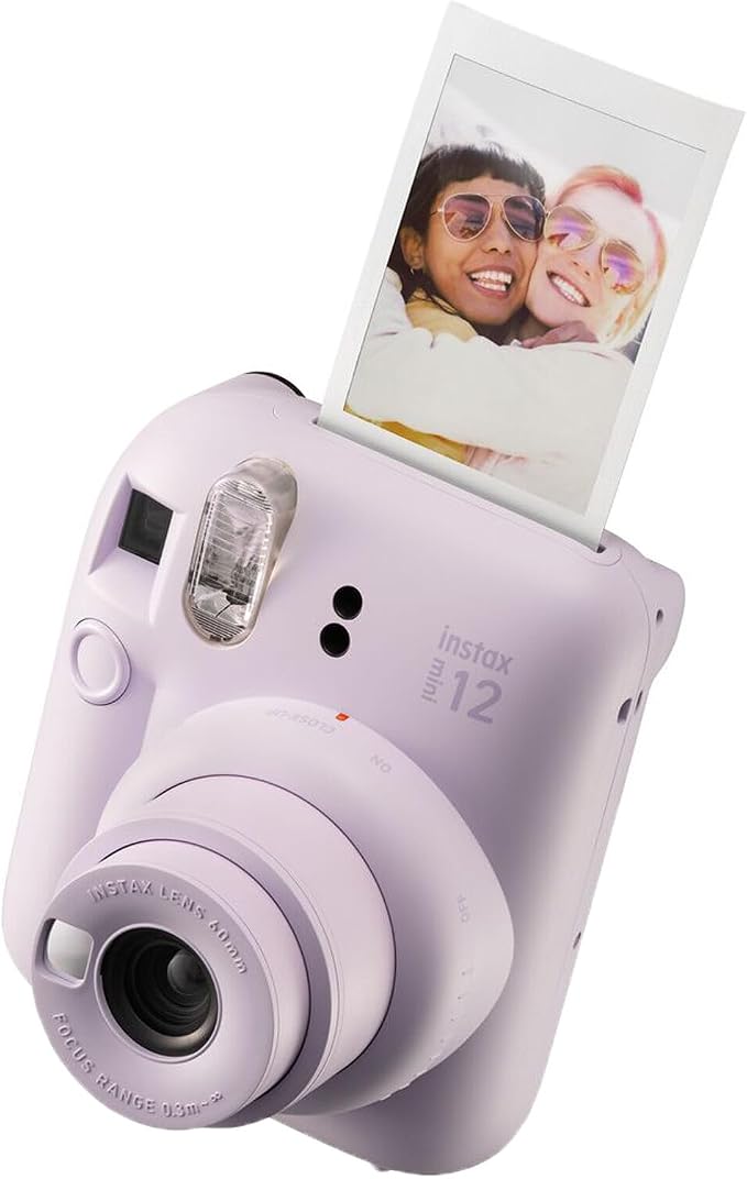 Fujifilm Instax Mini 12 Instant Camera Lilac Purple Bundle