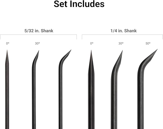 TEKTON Mini Pry Bar Set (6-Piece) | LRD90806 | Made in USA