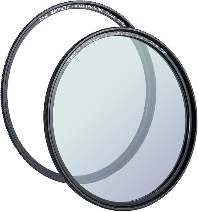 Kase Revolution Anti-Laser Filter Magnetic Shockproof Tempered Optical Glass