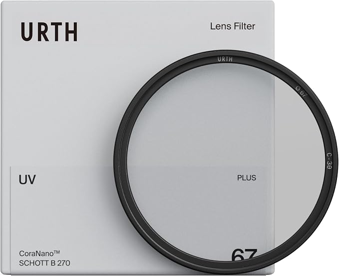 Urth 43mm UV Lens Filter — 30-Layer Nano-Coated, HD Optical Glass UV Camera