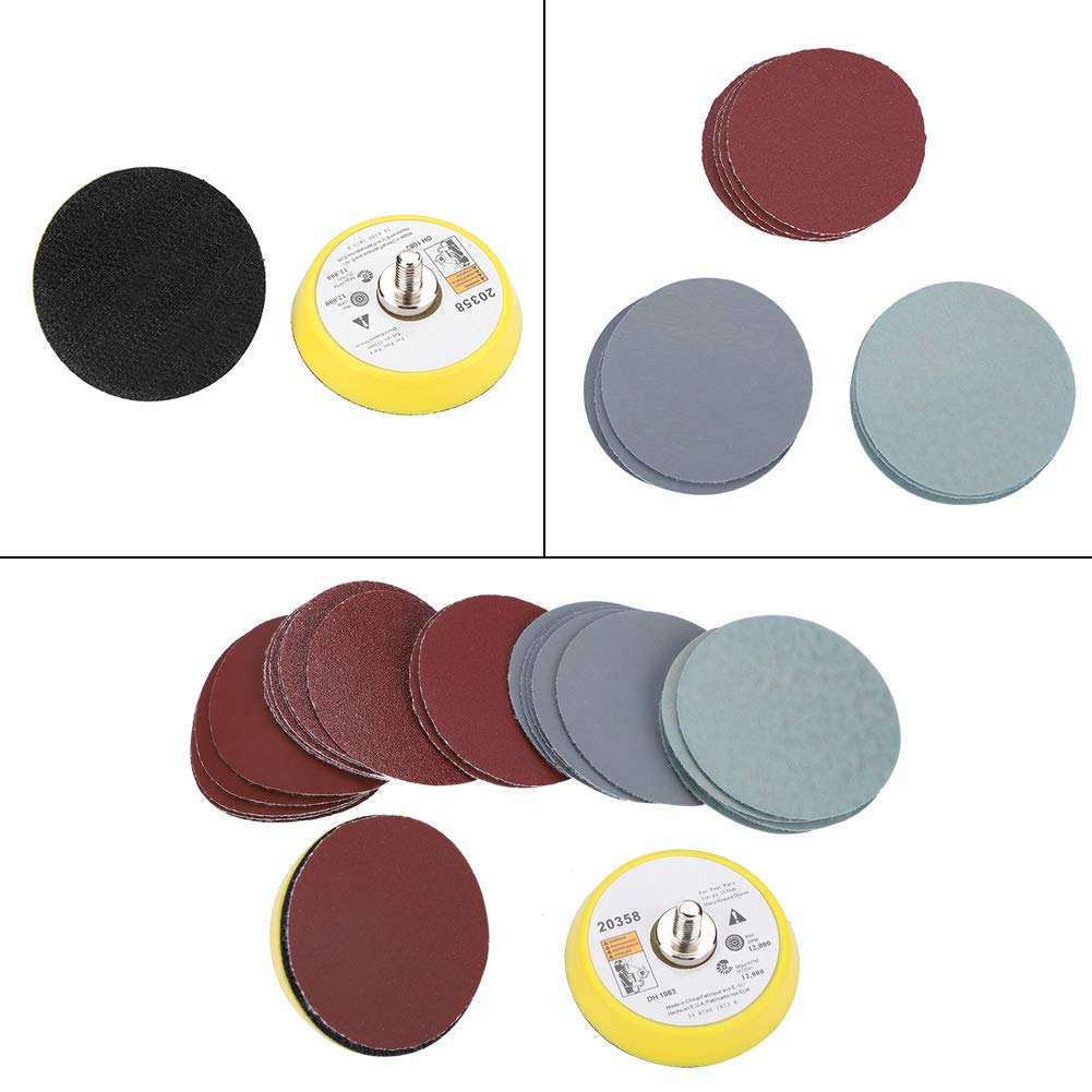 Windshield Scratch Remover Glass Polishing Kit Scratch Removal Set,Multifunctional 34 Pcs Scratch Removal Set Ceric Dioxide Abrasive Polishing Disc Abrasive Disc Polishing Pad Windscreen and Glass