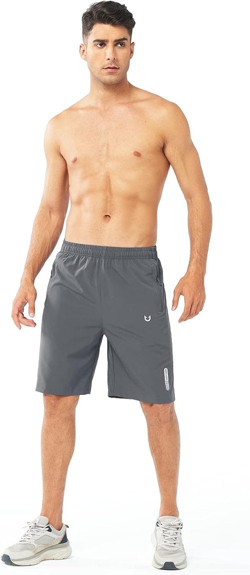 NORTHYARD Men's Athletic Running Shorts - Quick Dry Lightweight Gym Workout Shorts | 5"/7"/9" Options