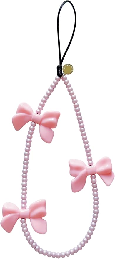 Drawwind Phone Charm Beaded Wristlet Strap Universal Cell Phone Lanyard Cute