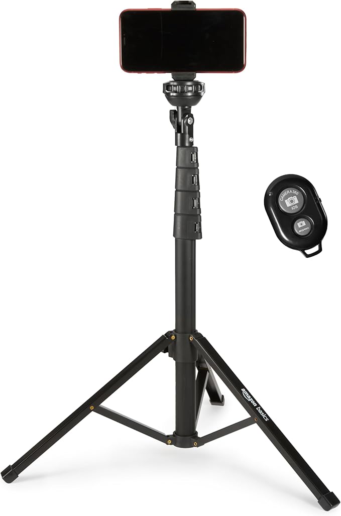 Amazon Basics 64-inch Extendable Tripod