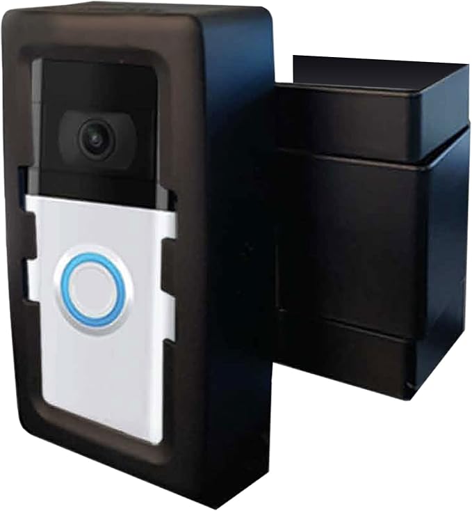 Anti-Theft Video Doorbell Door Mount, No Tools or Installation, Mounts Securely