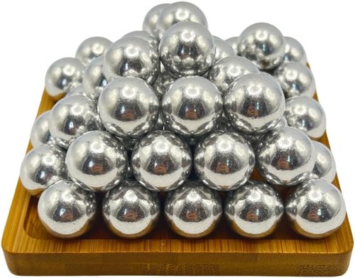 Byrna | 0.61 Cal Kinetic Projectiles - 50 Count Aluminum Self-Defense Balls for Target Practice