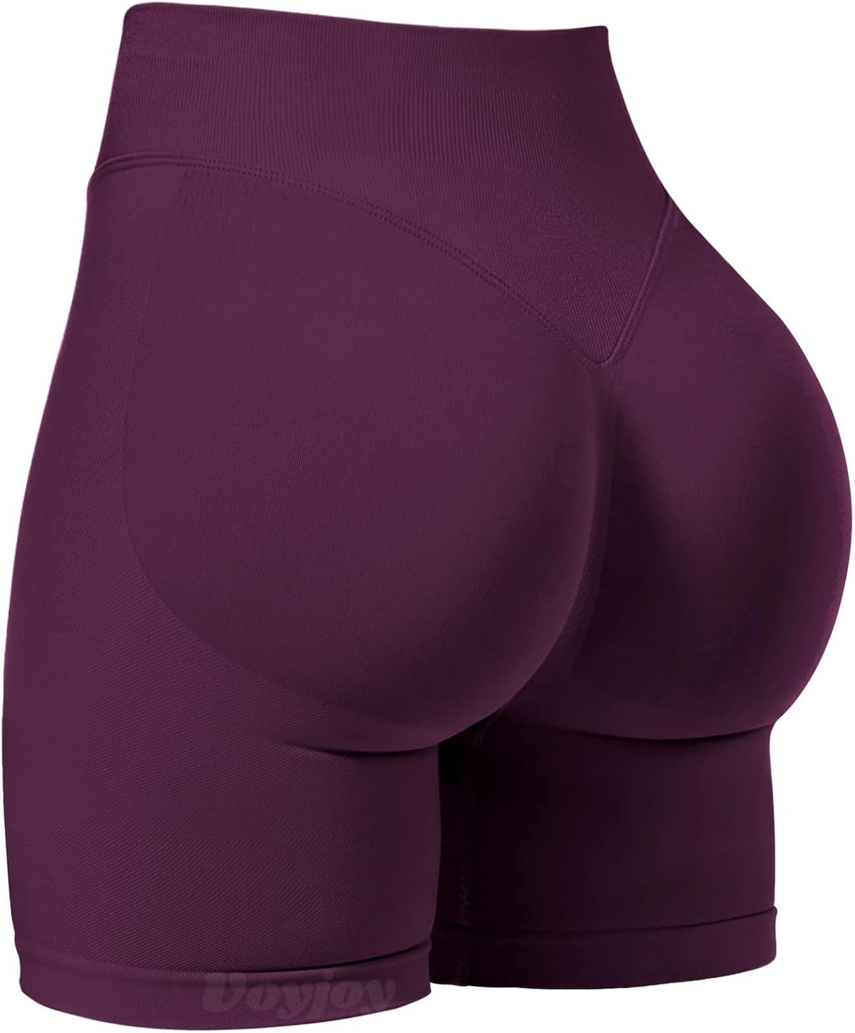 VOYJOY Women's Workout Shorts - Scrunch Butt Lifting Seamless Biker Shorts | 2.5" to 6" Sizes