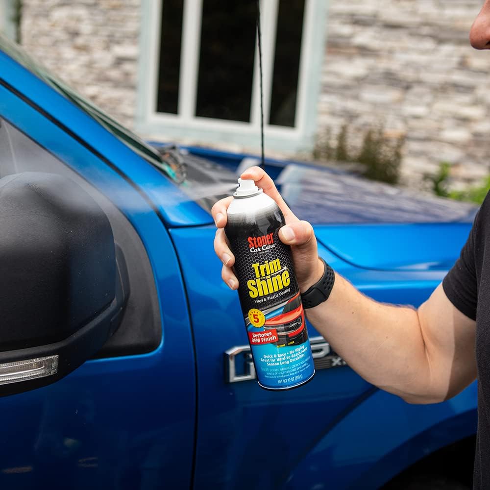 Stoner Car Care 99056 Interior Detailing 8-Piece Kit Includes Carpet and Upholstery Cleaner, Leather Cleaner, Trim Shine, Trim Clean, Premium Glass Cleaner, Power Clean, and Two Microfibers