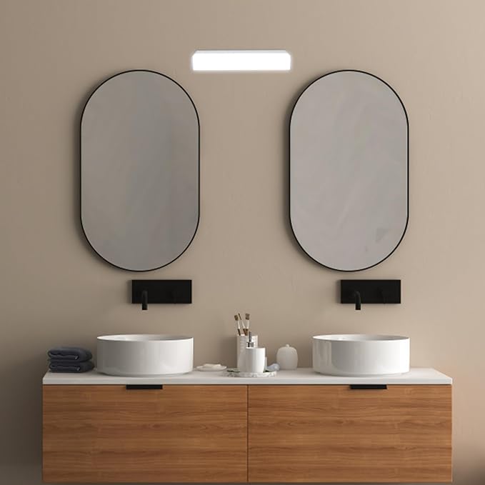 NUOBESTY 12w Led Vanity Lights for Mirror Under Counter Lights Fog Stylish Design