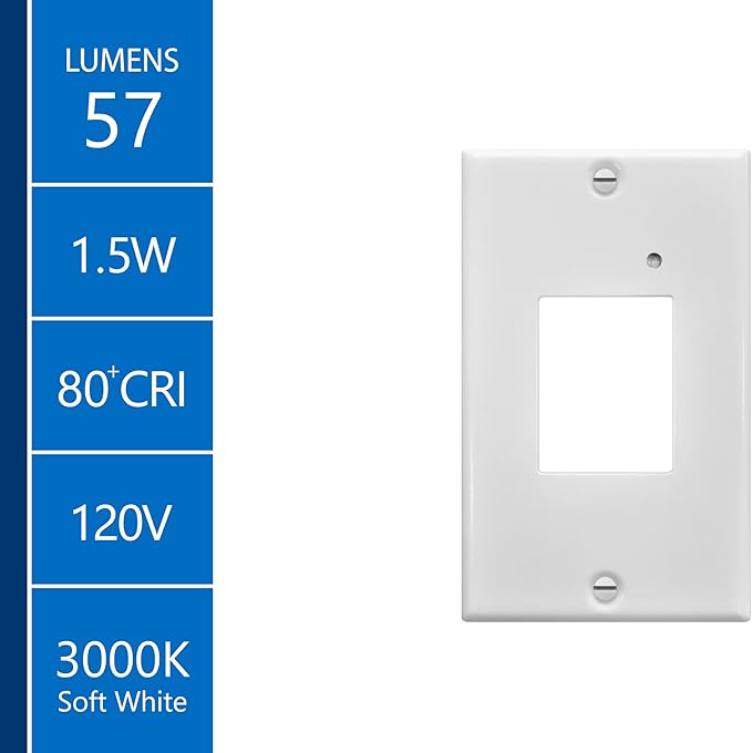 NICOR Lighting STP2 Frosted White LED Step Light with Photocell (STP2F120WHPC)